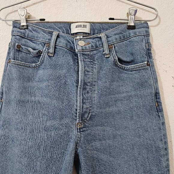 Agolde Nico High Rise Slim Fit Size 26 - Picture 2 of 9